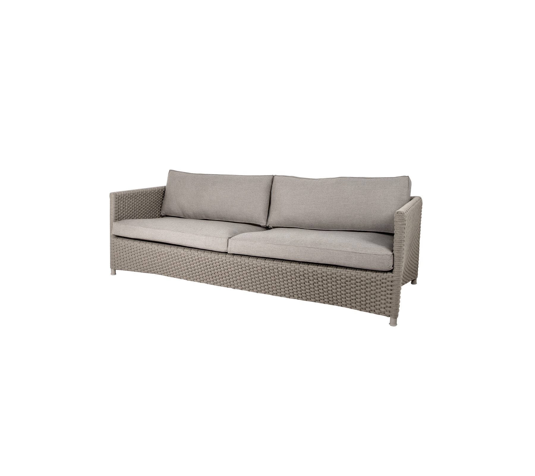 Luxury Diamond 3-Seater Sofa - Modern Velvet Upholstered Couch for Living Room, Lounge & Home Theater - Comfortable Sectional Sofa with High-Density Foam & Sturdy Wooden Frame