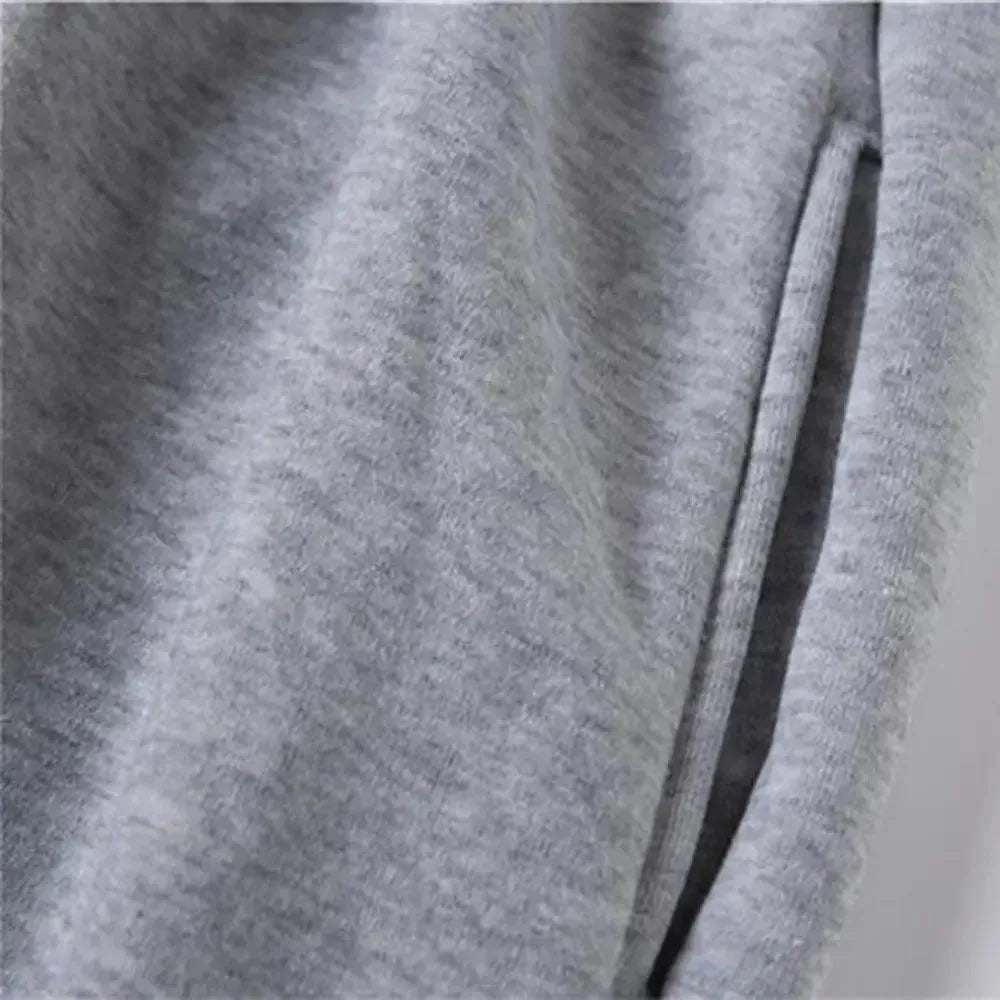 Men's Oversize Fleece Sweatpants with Drawstring Waist - Cozy Lounge Pants for Home, Gym & Casual Wear