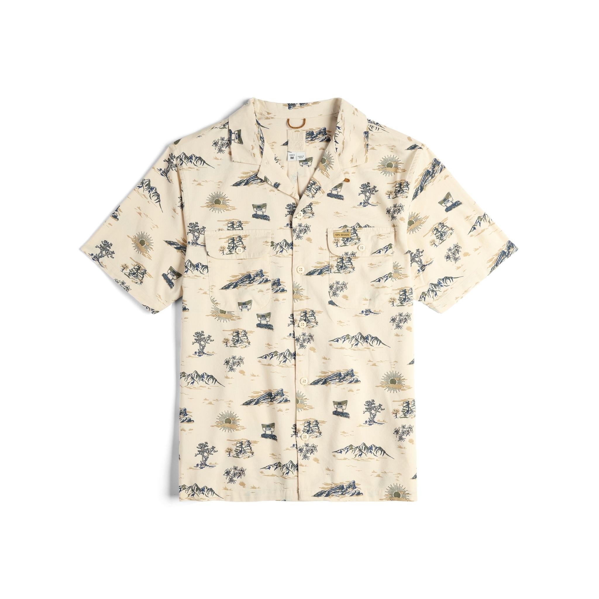 Men's Daytripper Short Sleeve Shirt - Casual Comfort Wear for Travel & Outdoor Adventures