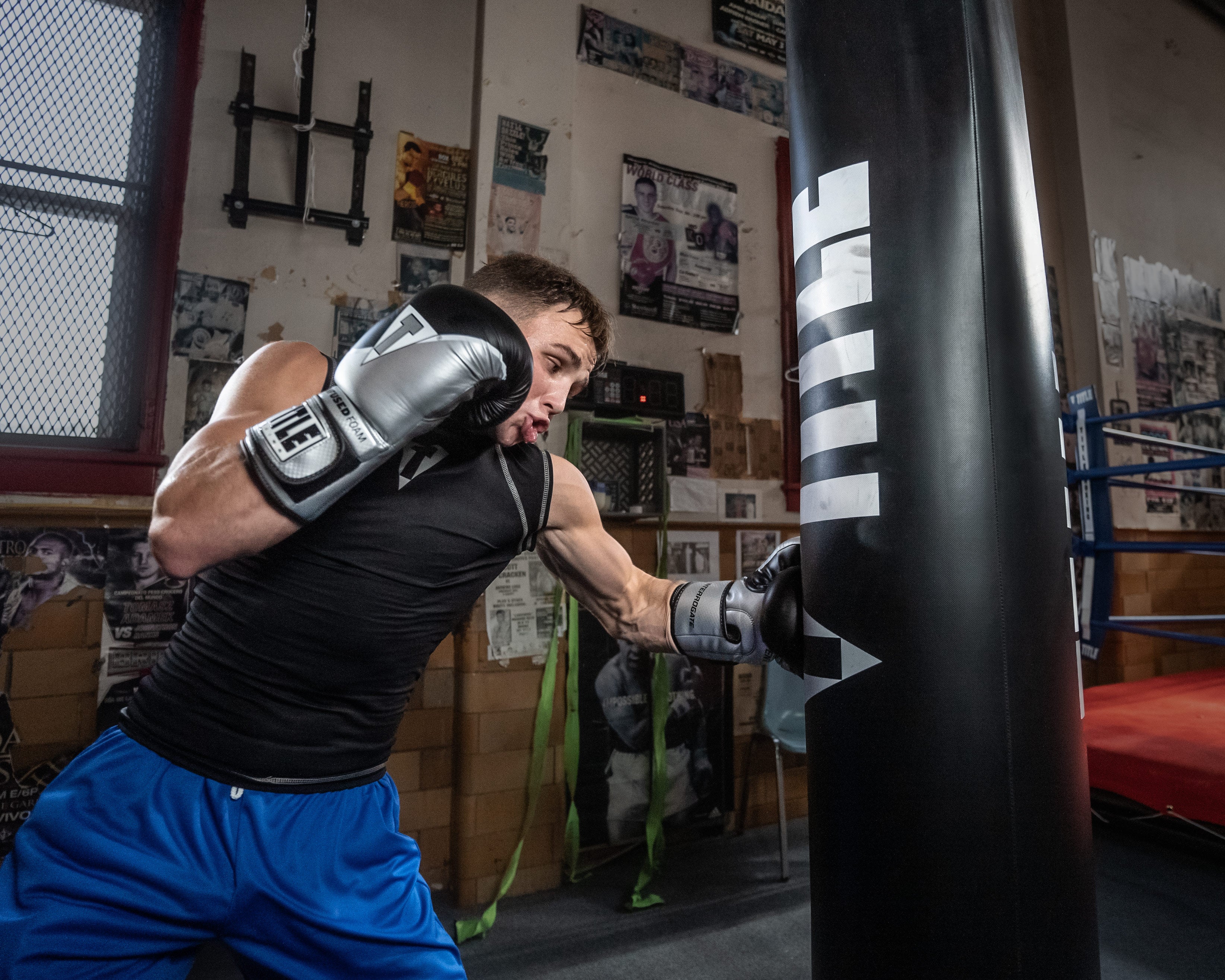 TITLE Boxing Infused Foam Training Gloves 2.0 - Premium Boxing Gear for MMA, Kickboxing & Fitness Workouts - Perfect for Sparring, Bag Work & Training Sessions