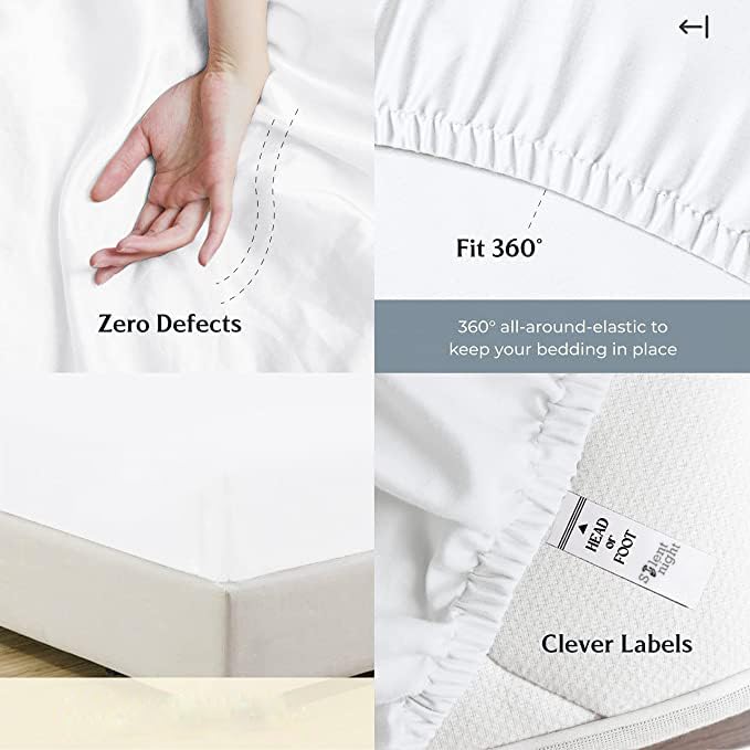 Premium 7-Piece Egyptian Cotton Comforter Set - 100% Cotton, 800 Thread Count, Super Soft & Breathable - 18