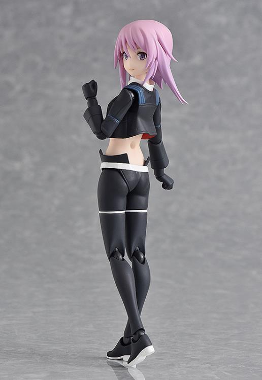 Figma #401 Yotsuyu Hirasaka Alice Gear Aegis Action Figure - Collectible Anime Model for Display & Gaming Enthusiasts - Perfect for Shelf Decor, Cosplay Inspiration, and Anime Collections