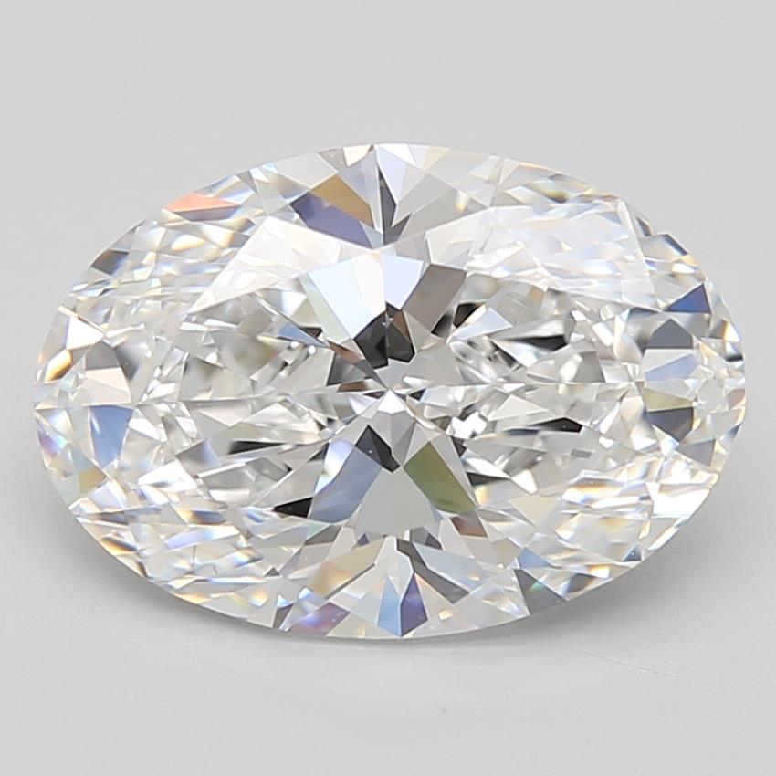 3.23 Carat Oval Lab Grown Diamond - GIA Certified, VVS1 Clarity, D Color | Perfect for Engagement Rings & Anniversary Gifts