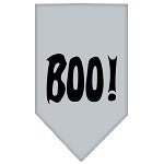 Colorful Boo Screen Print Bandanas - Soft Cotton Bandana for Halloween, Cosplay & Costume Parties - Perfect for Pets, Kids & Adults Accessories