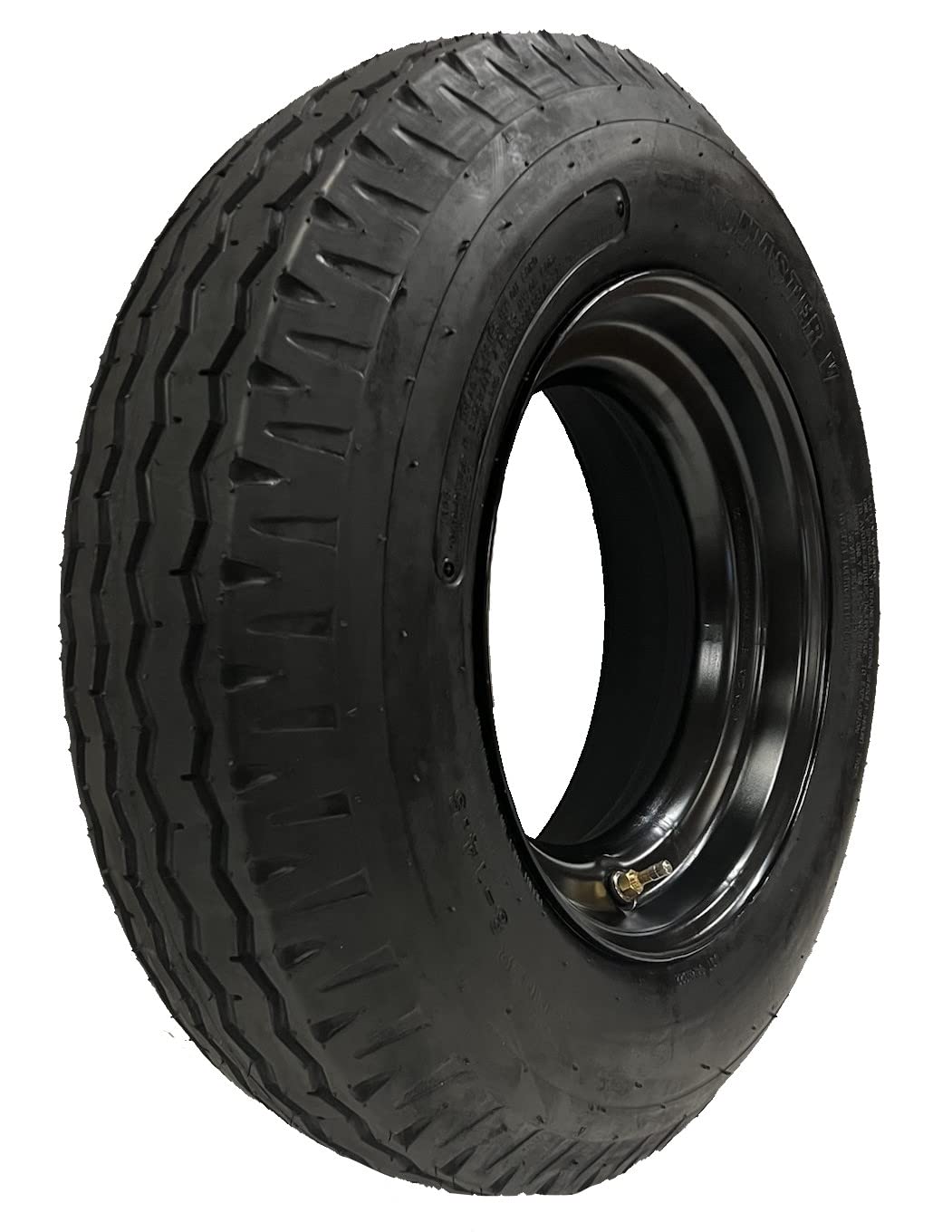 eCustomrim Mounted Motor Home Trailer Tire Rim Homaster 8-14.5 G 14.5 Demountable Rim Wheel RV Donut Style Load Range G - Heavy Duty Replacement for RV Trailers & Campers, Perfect for Roadside Emergencies & Spare Tire Applications