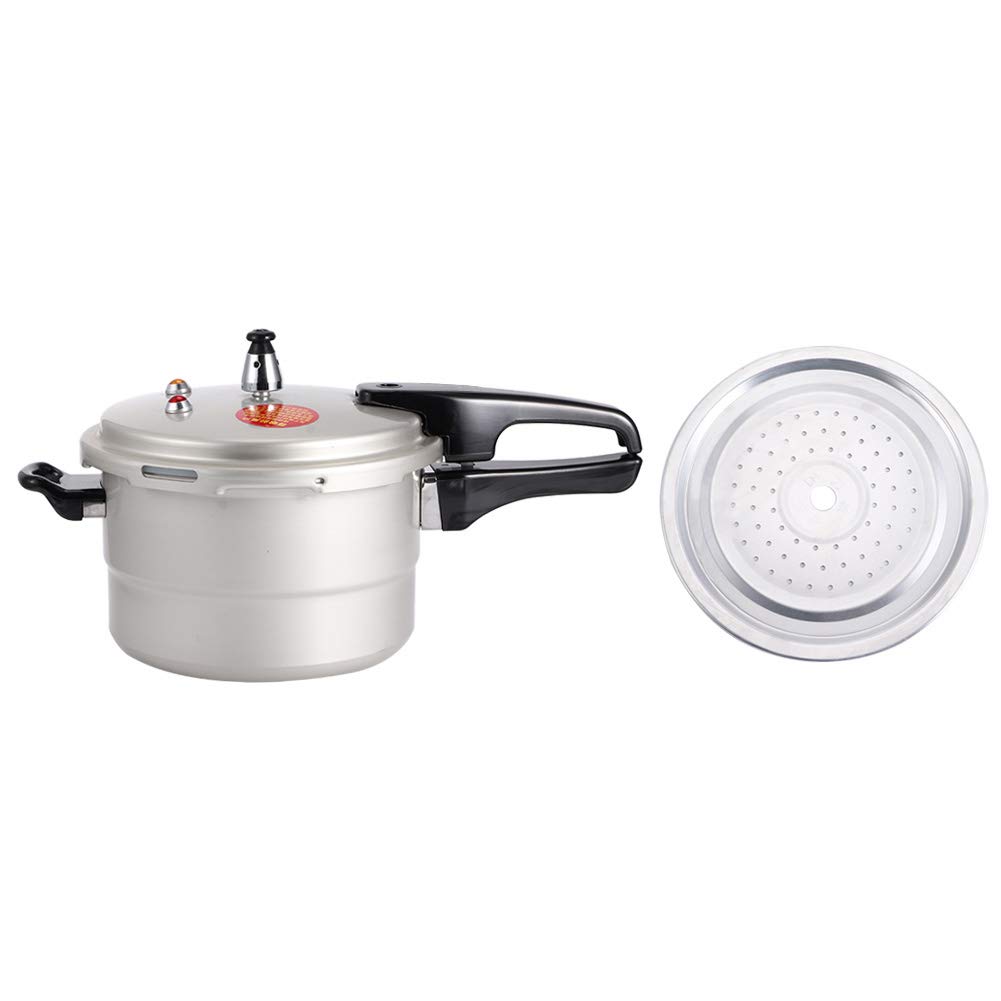 Best Aluminum Alloy Stovetop Pressure Cooker with Self-Locking Valve - 20cm Multi-Functional Kitchen Cookware for Fast & Safe Cooking | Perfect for Soups, Stews, and Meal Prep