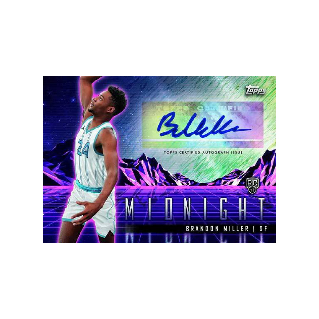 Topps Midnight Basketball 2023-24 Hobby Box - Premium Trading Cards Collection for NBA Fans - Perfect for Collectors, Investments & Game Night Fun