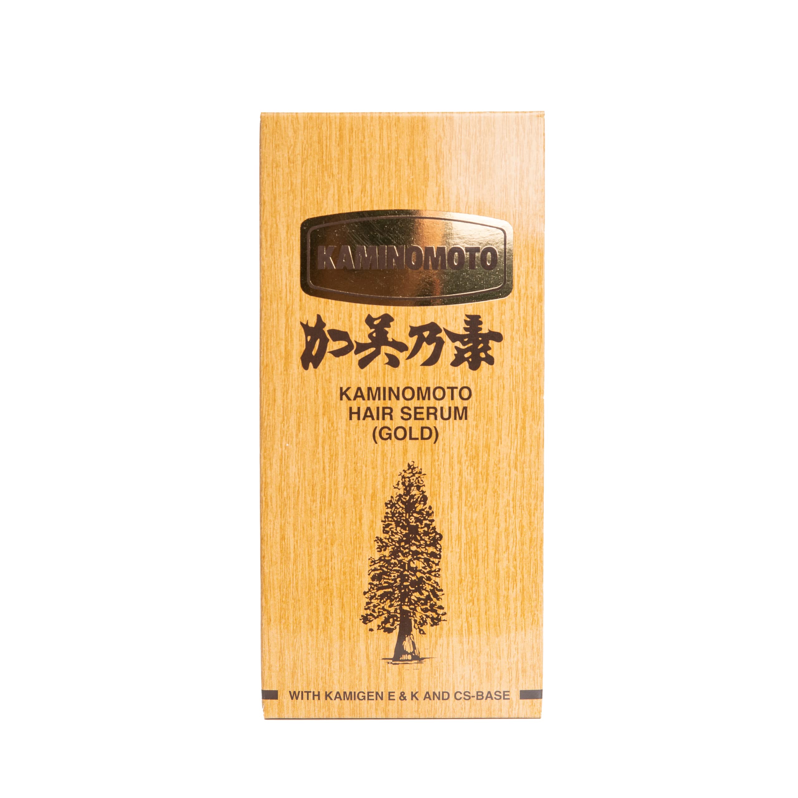 Kaminomoto Hair Growth Serum (Gold) - 150 mL | Natural Rosemary Extract Formula for Faster Hair Growth & Dandruff Control | Luxurious Scalp Treatment for Men & Women | Perfect for Daily Use & Thinning Hair Care