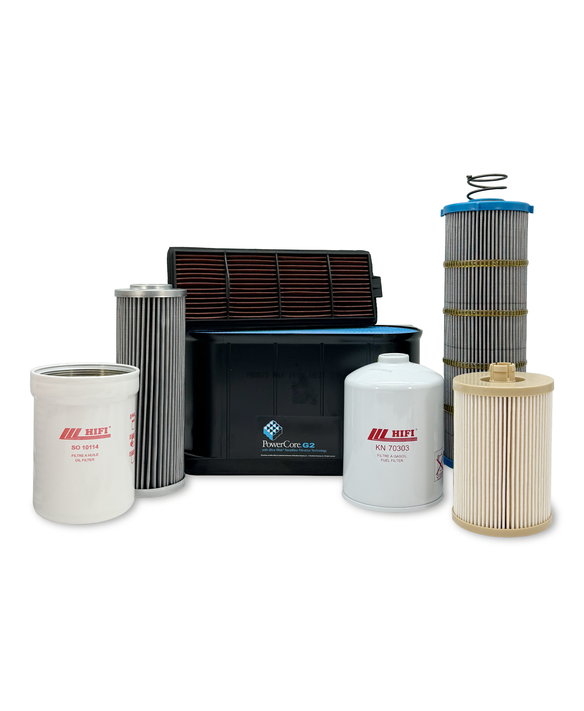 HERO® Maintenance Filter Kit for John Deere 6210R Tractor - Air, Oil & Fuel Filters Replacement - Perfect for Farm Equipment Maintenance & Tractor Upkeep
