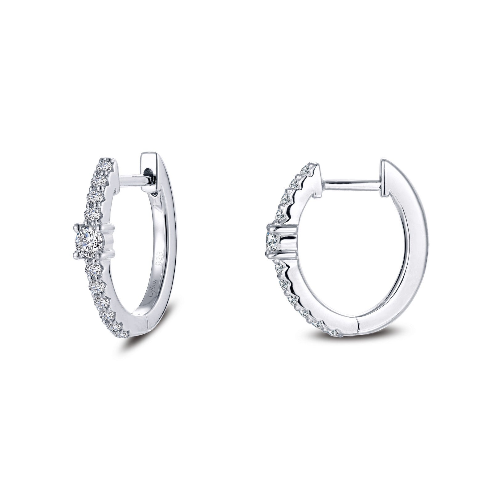 13mm x 15mm Oval Huggie Hoop Earrings for Women - Gold & Silver Small Huggie Hoops - Minimalist Everyday Jewelry for Work, Date Night & Gifts