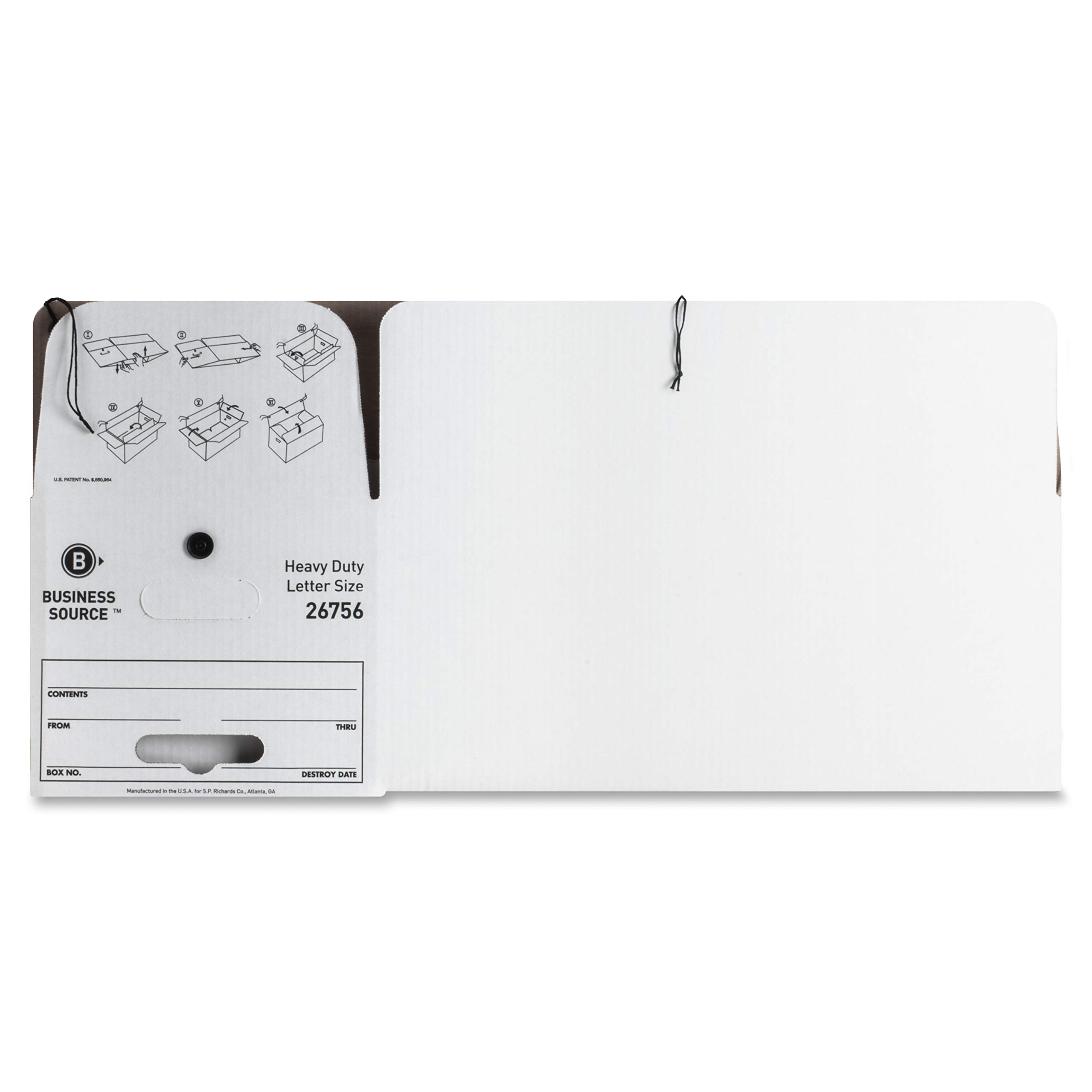 Business Source Medium-Duty String & Button Storage Box - Organize Craft Supplies, Office Accessories & Sewing Materials