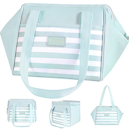 Noozion Large Makeup Bag for Women - Waterproof Travel Toiletry Organizer with Wide Zipper Opening, Portable Cosmetic Pouch for Makeup Brushes & Essentials - Perfect for Travel, Gym, and Daily Use