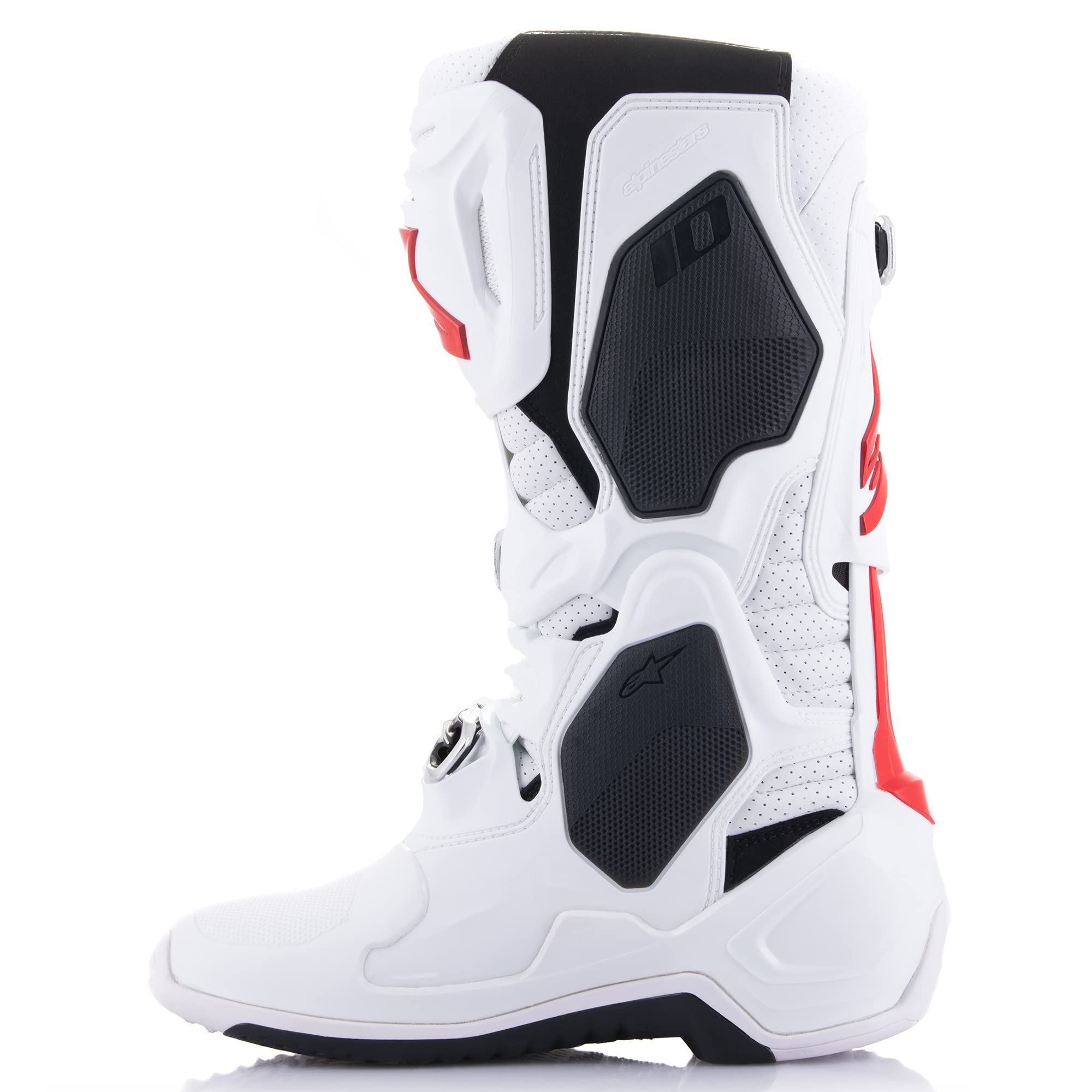 Alpinestars Tech 10 Supervented Motocross Boots for Men - Durable Off-Road Racing Footwear for MX, Enduro & Trail Riding