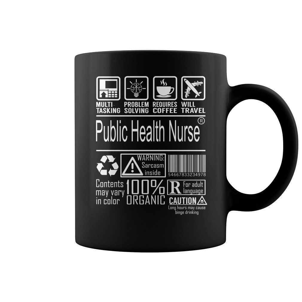 Public Health Nurse Multitasking Job Coffee Mug - Funny Insulated Travel Cup for Nurses - Perfect Gift for Healthcare Workers, Office Use & Long Shifts