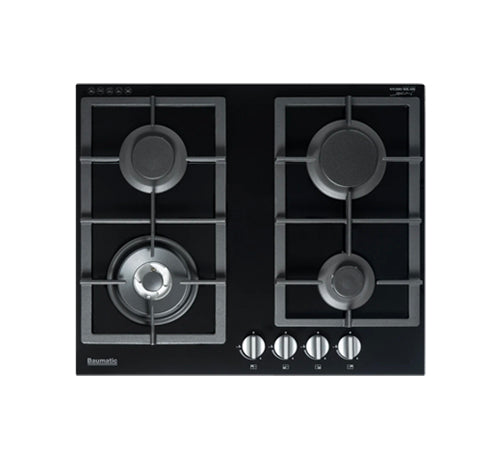 Baumatic Studio Solari 60cm Black Glass Built-In Oven BA08 - Premium Kitchen Appliance for Modern Homes & Professional Cooking