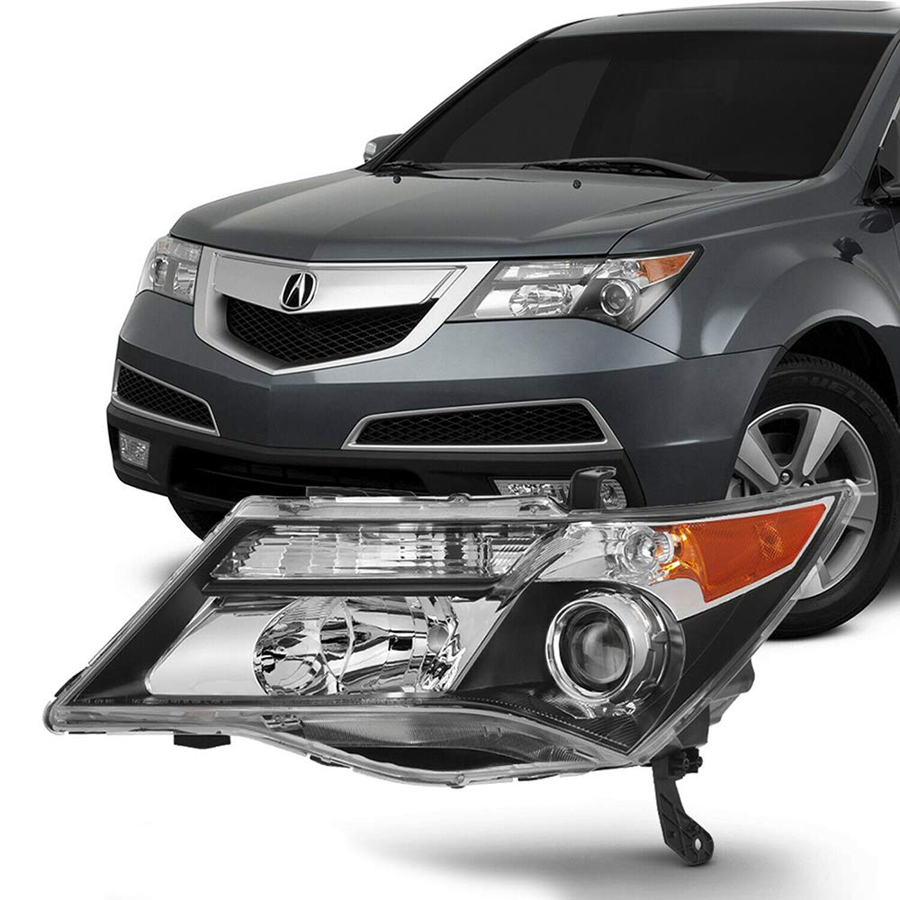 OIICMPX HID Xenon Style Headlights for 2007-2009 Acura MDX Base Model - Left Driver Side Replacement - Perfect for Night Driving & Enhanced Visibility