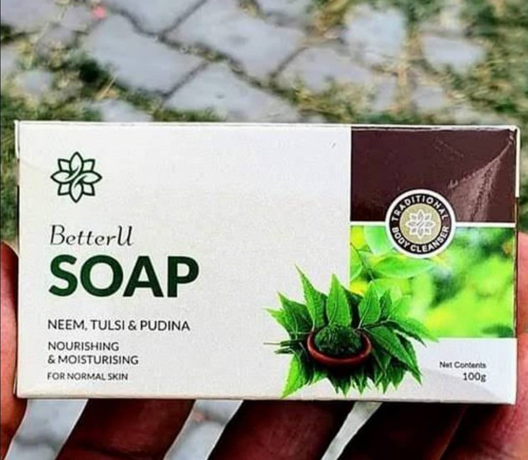 Oklifecare Hermosa Ayurvedic Soap - 100g (Pack of 6) | Natural Herbal Skincare for Glowing Face & Body | Perfect for Daily Cleansing & Spa Treatments