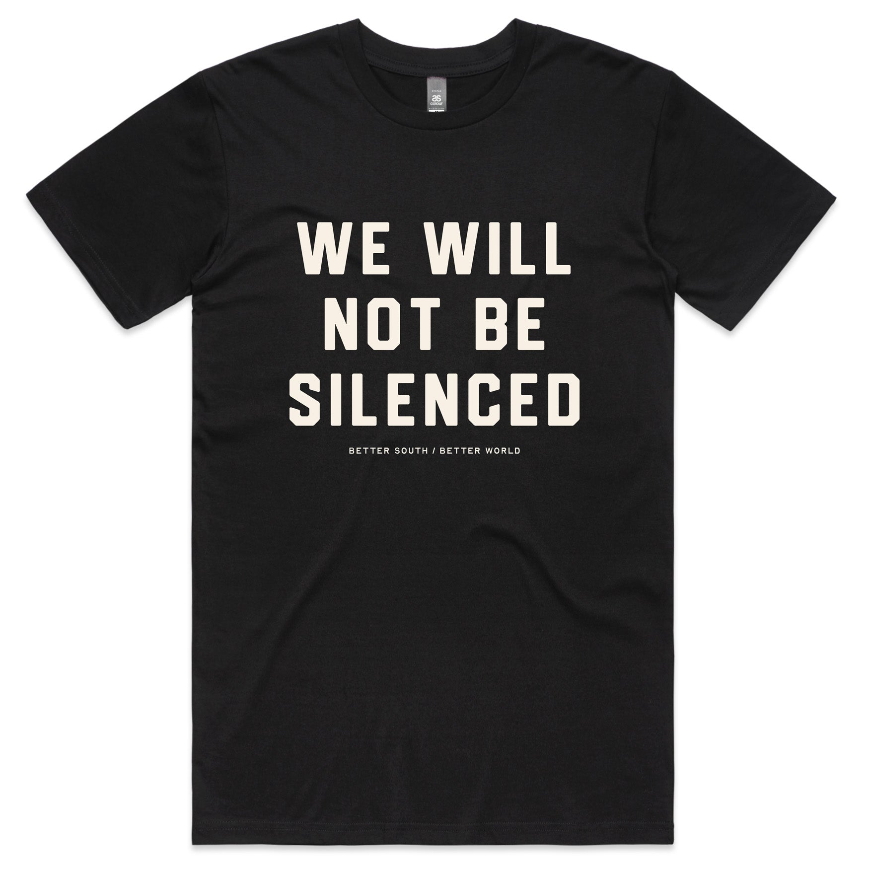We Will Not Be Silenced T-Shirt - Protest & Activism Graphic Tee for Social Justice & Political Awareness - Perfect for Rallies, Marches & Everyday Wear