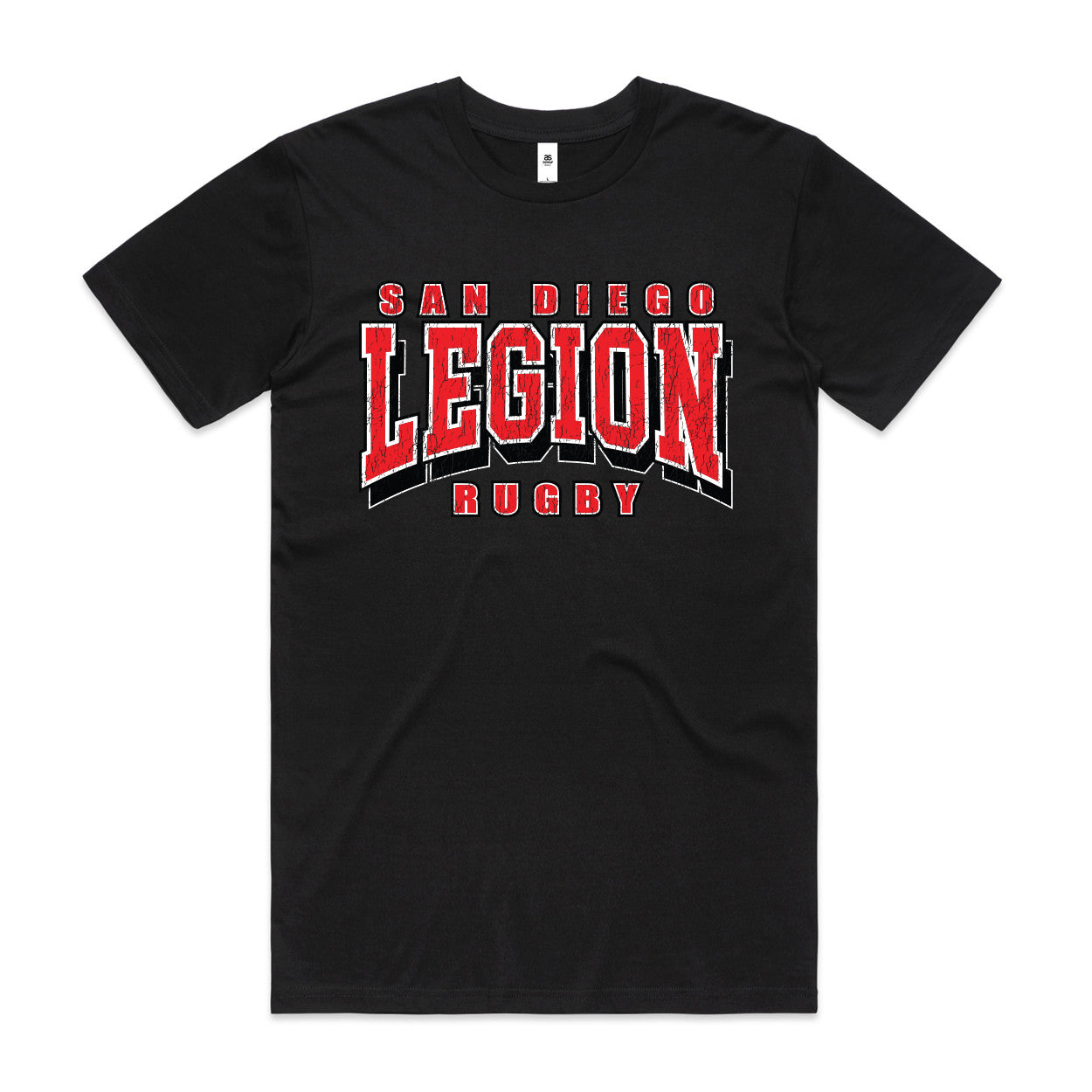 SD Legion Union Black Tee - Premium Cotton Men's Graphic T-Shirt for Casual Wear, Street Style & Everyday Comfort