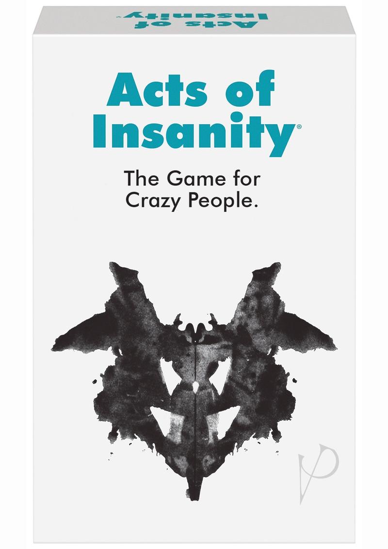 Acts Of Insanity Fun Party Card Game for Adults - Hilarious Group Game Night, Icebreaker & Drinking Game for Social Gatherings
