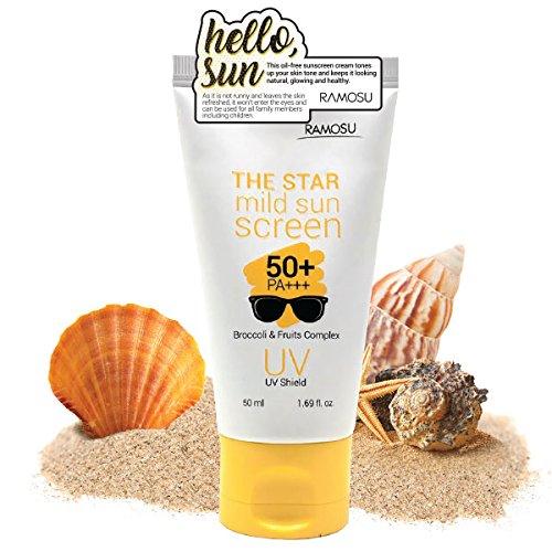 Age Shield Face Lotion SPF50+ PA+++ - 50ml Mild Sunscreen for Daily UV Protection - Perfect for Outdoor Activities, Travel & Everyday Skincare