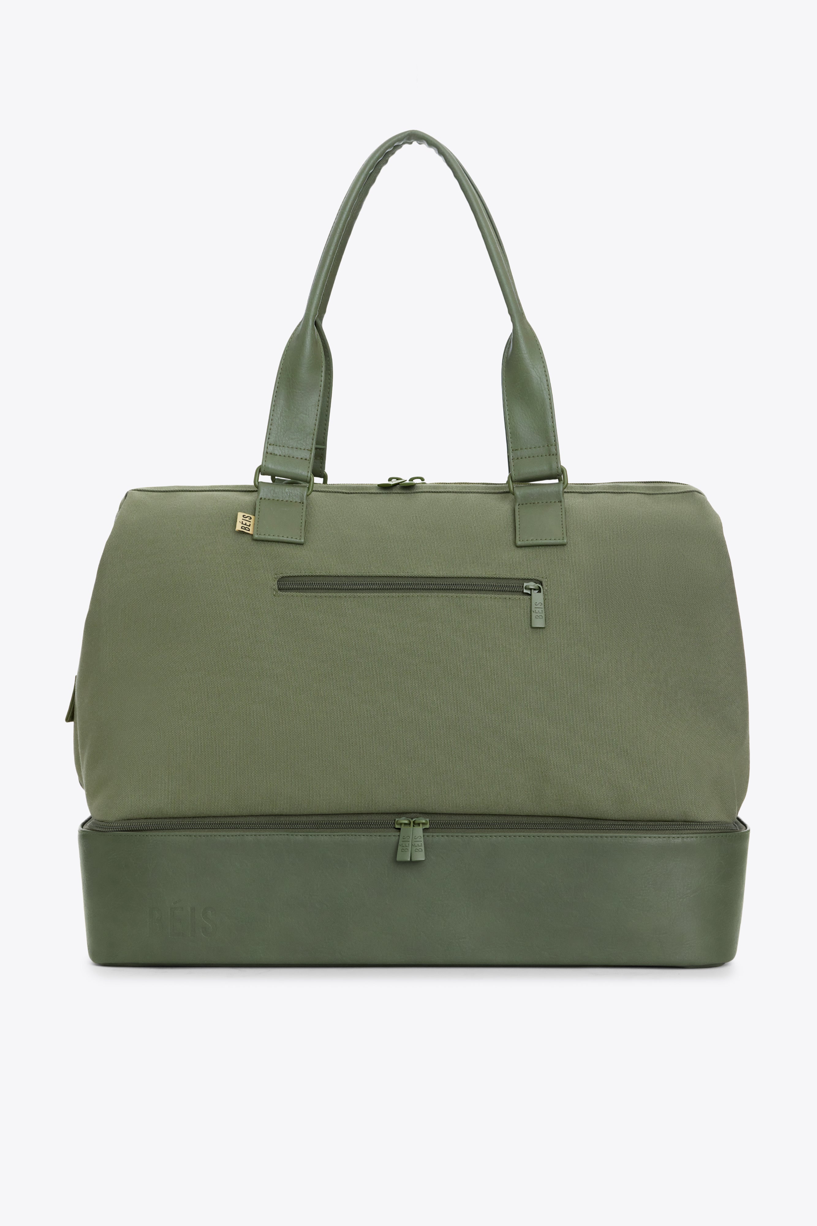 The Weekender Duffle Bag in Olive Green - Perfect for Travel, Gym & Weekend Getaways | Durable & Stylish Carry-On Luggage