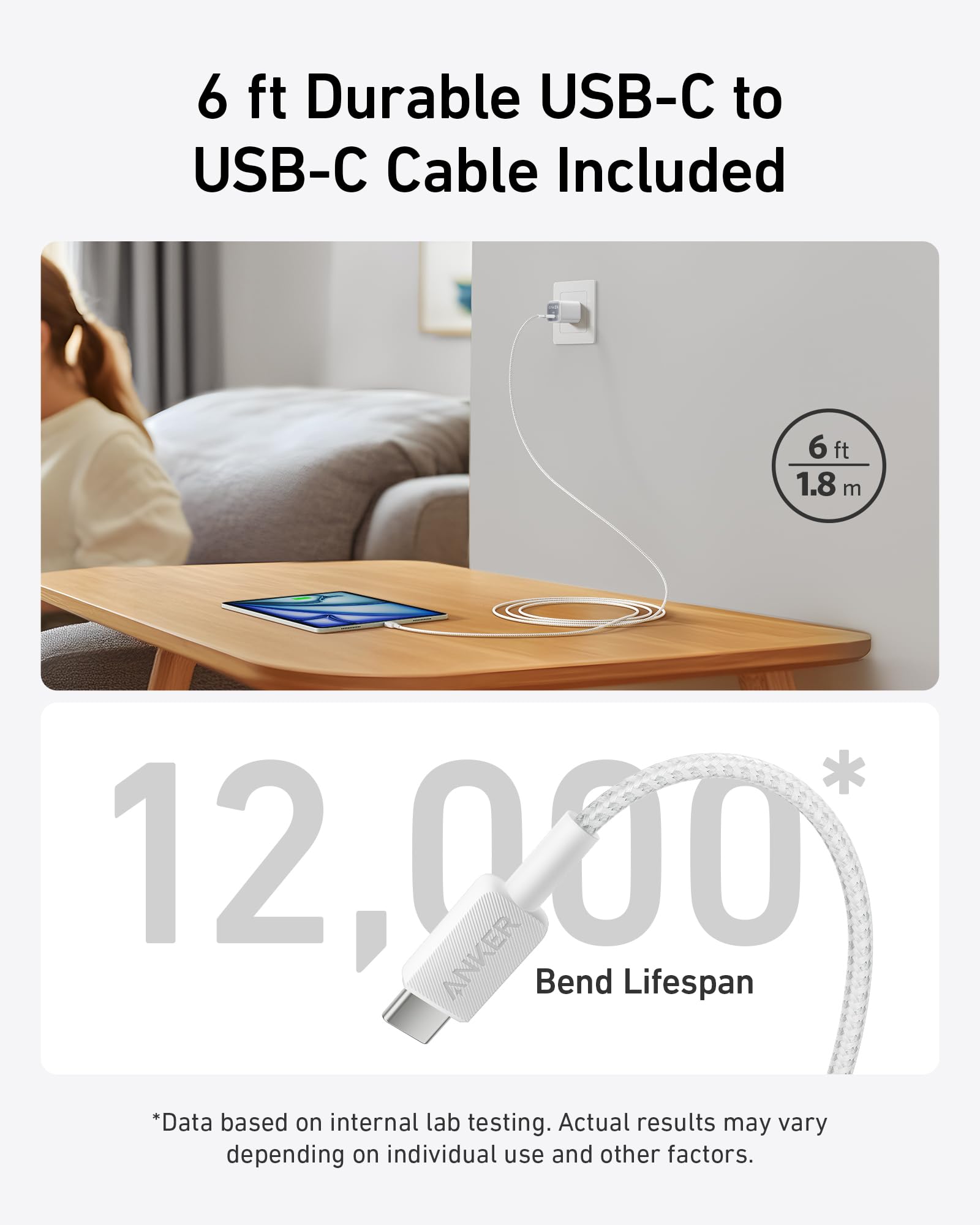 Anker Nano 30W USB C GaN Fast Charger with PIQ 3.0 & PPS Technology - Compact Foldable Wall Charger for iPhone 16/15/14/13, Samsung Galaxy S23/S22, iPad Pro/Air - Perfect for Travel, Office & Home Charging