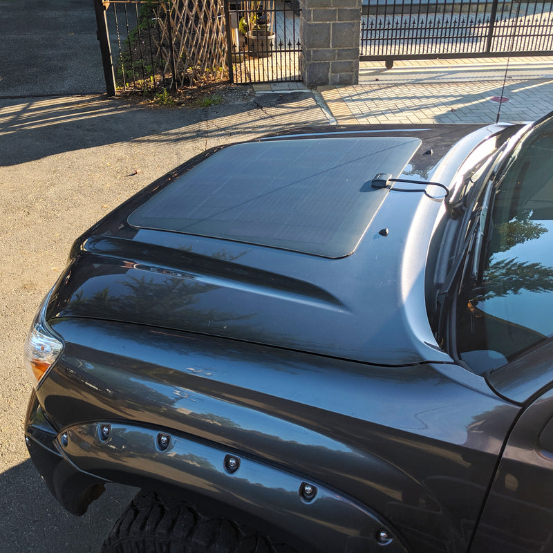 2003-2004 Toyota 4Runner Cascadia 4X4 VSS Hood Solar Panel System - 90 Watt Solar Power for Off-Grid Camping & Overlanding Adventures