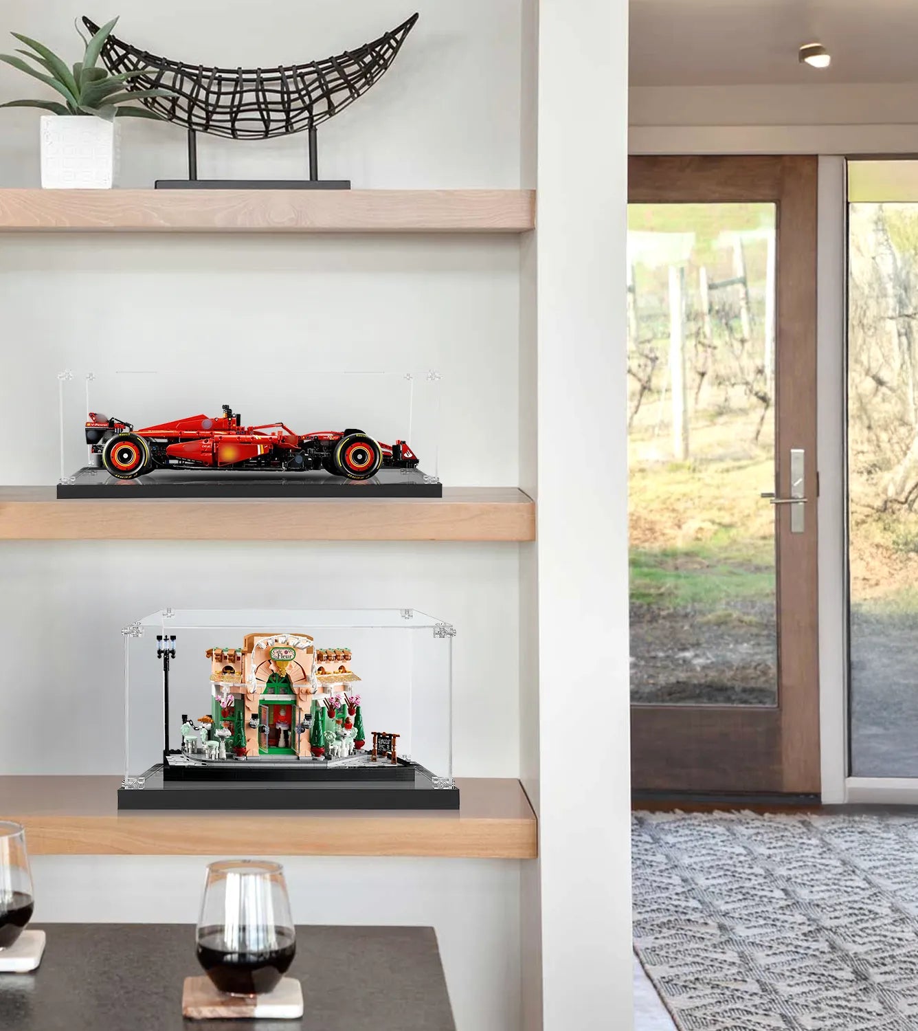 LEGO® Icons French Café 10362 Display Case - Premium Acrylic Showcase for LEGO Sets - Perfect for Home Decor, Office Display & Collector's Showcase