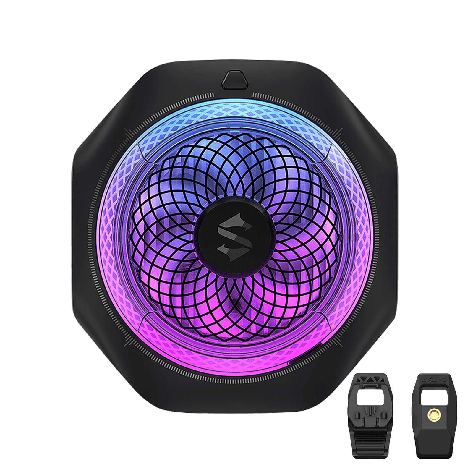 Black Shark MagCooler 4 Pro 27W Magnetic Cooling Fan - High-Performance Phone Cooler for Gaming, Video Streaming, and Extended Use on Phones, Tablets, and iPads