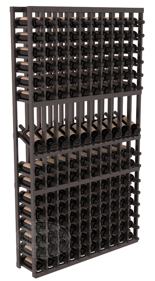 InstaCellar 10 Column Wine Bottle Display Rack - Perfect for Wine Storage, Cellar Organization, and Retail Store Shelving