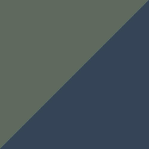 Green w/ Navy Band