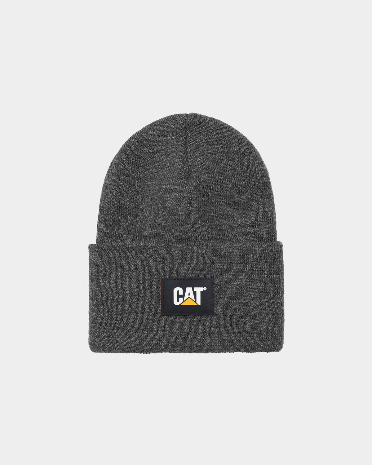 CAT LABEL CUFF BEANIE - Warm Knit Winter Hat for Men & Women - Perfect for Cold Weather, Outdoor Activities, and Street Fashion