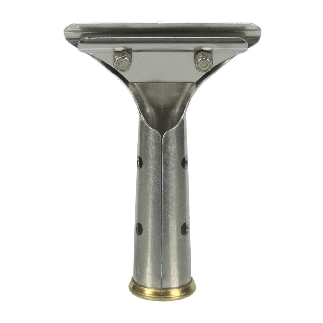 Steccone Reg Clip Aluminum Squeegee Handle - Professional Window Cleaning Tool for Glass, Mirrors & Cars - Durable & Lightweight Squeegee with Comfort Grip