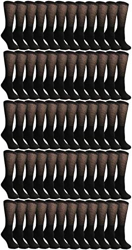 Men 60 Pack Black Crew