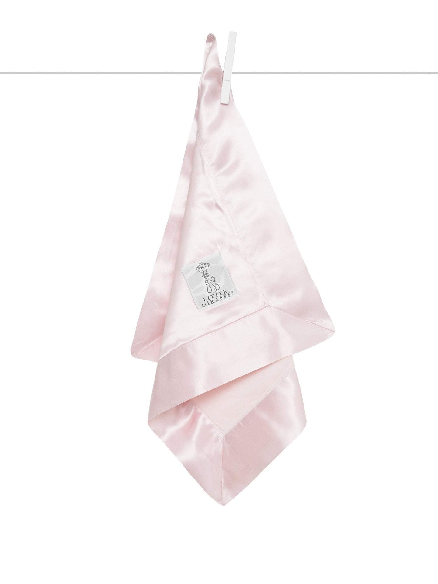 Little Giraffe Baby Blanket - Ultra Soft Velvet Blanket with Satin Trim for Newborns - 17