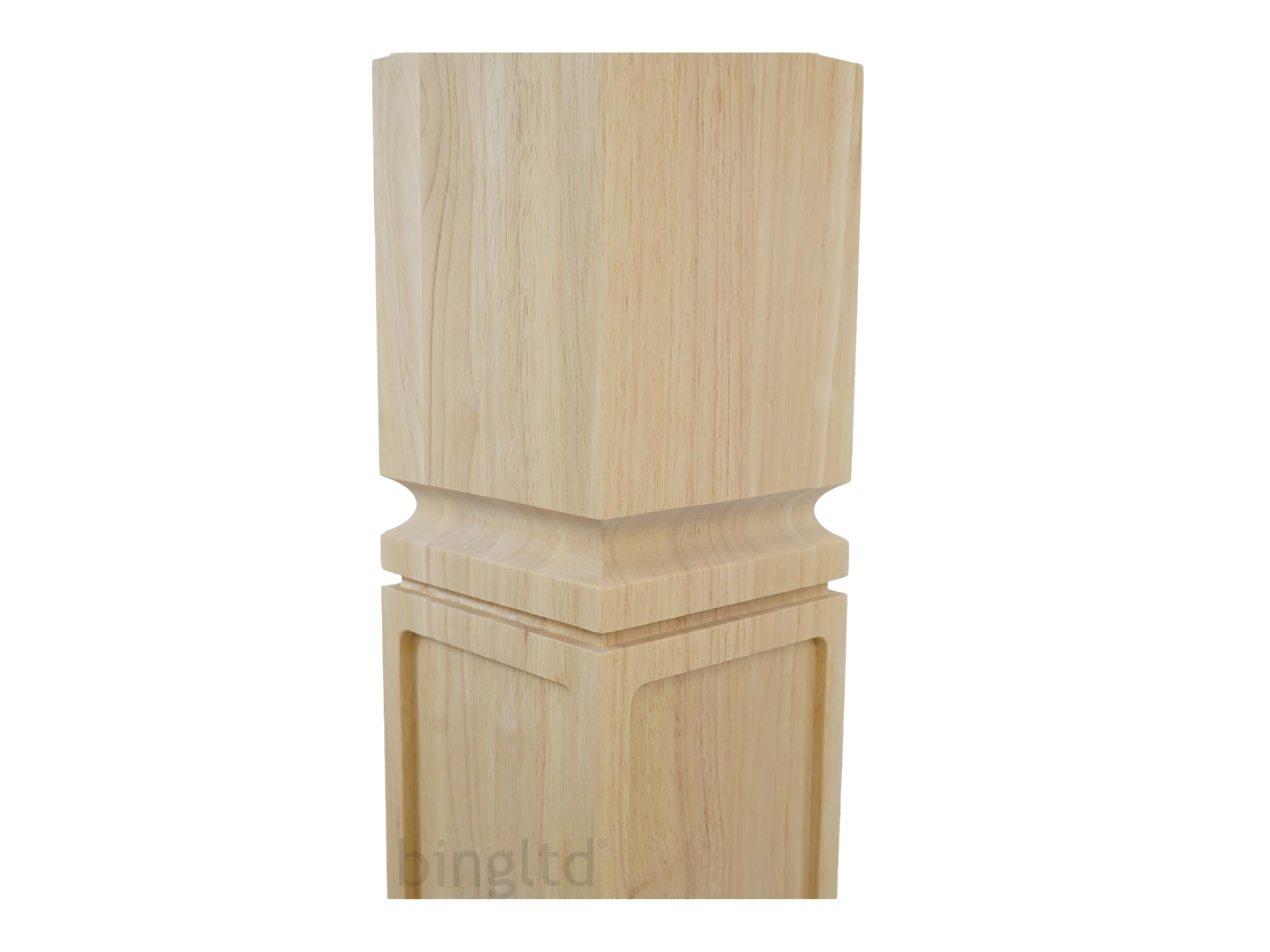 36 Inch x 5 Inch Unfinished Maple Wood Post - Premium Hardwood for DIY Projects, Furniture & Home Decor (1 Piece, K22500-FW-MA) - Perfect for Stair Railings, Table Legs & Crafting