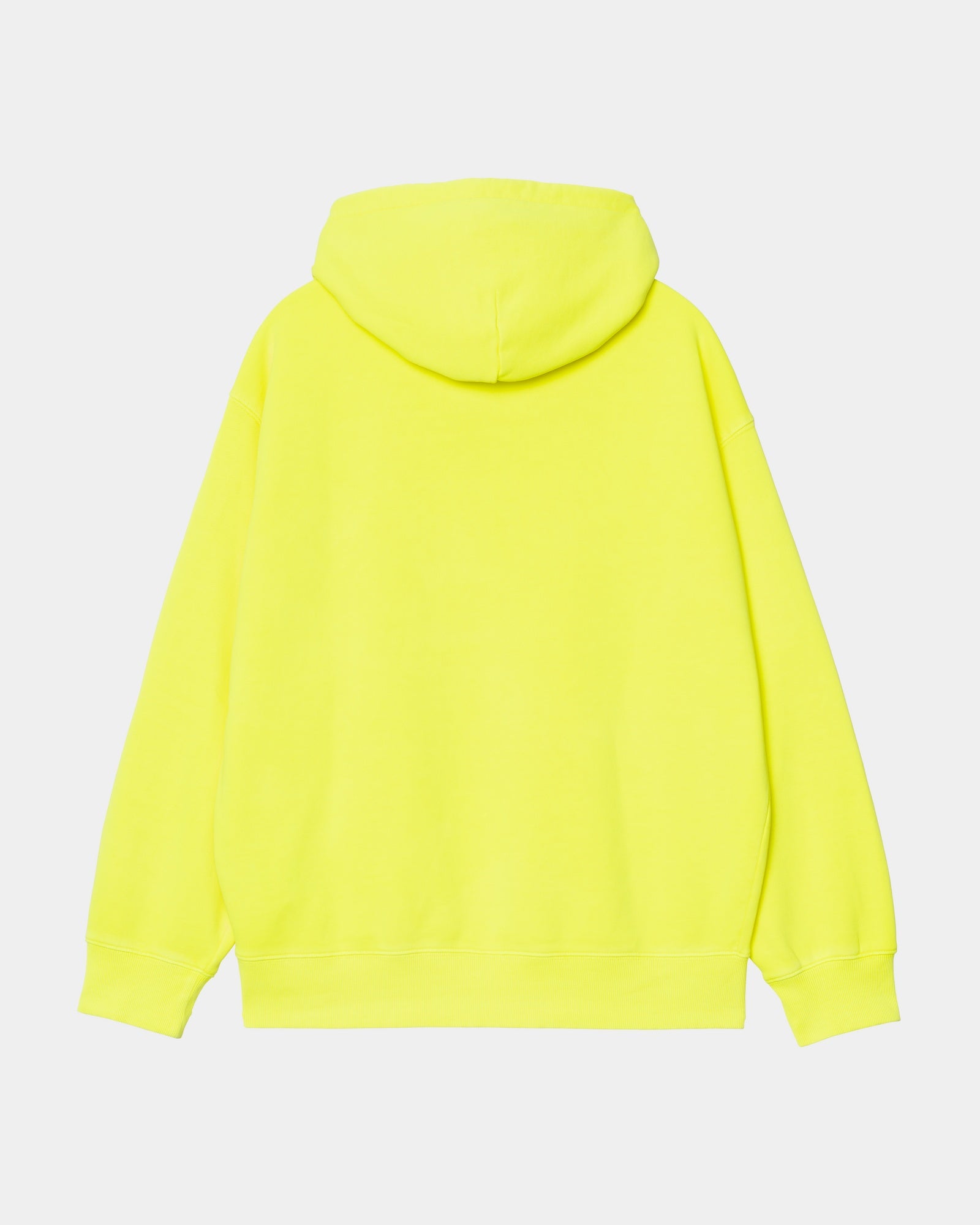 Premium Hooded Industry Sweatshirt - Lumo Yellow | Heavy Duty Workwear for Construction & Outdoor Activities