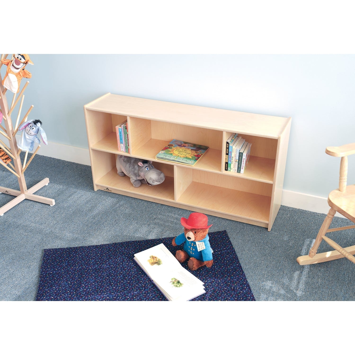 24H Basic Single Storage Shelf Cabinet - Sturdy & Space-Saving Organizer for Home, Office, Garage & Closet Storage Solutions