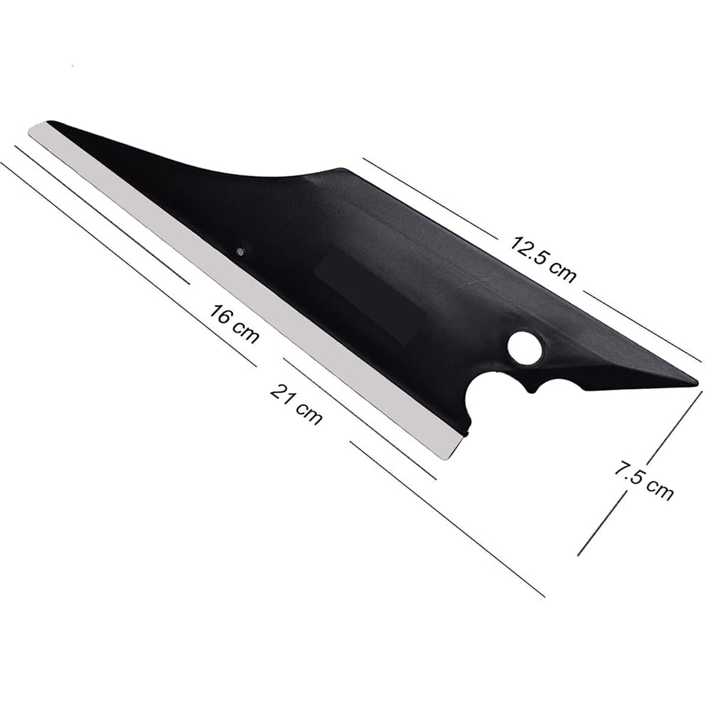 5PCS Professional Auto Window Tint Squeegee Kit - Conqueror Tool with Soft White Blades for Car Tinting, Glass Cleaning & DIY Projects - Perfect for Auto Shops, Home Windows & DIY Enthusiasts
