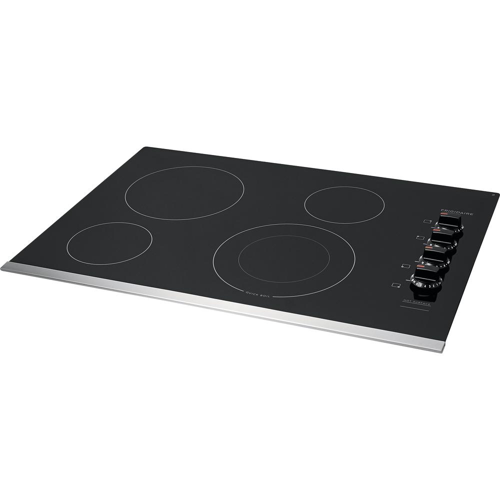 Frigidaire FFEC3025US 30 Inch Black Electric Cooktop - Perfect for Modern Kitchens, Cooking & Baking