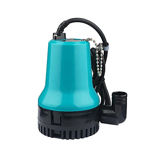 50W 4500L/H 5M DC 12V/24V Brushless Solar Water Pump - Submersible Fountain & Irrigation Pump for Fish Ponds, Hydroponics, Garden Water Circulation (Ideal for Outdoor Solar Power Systems)