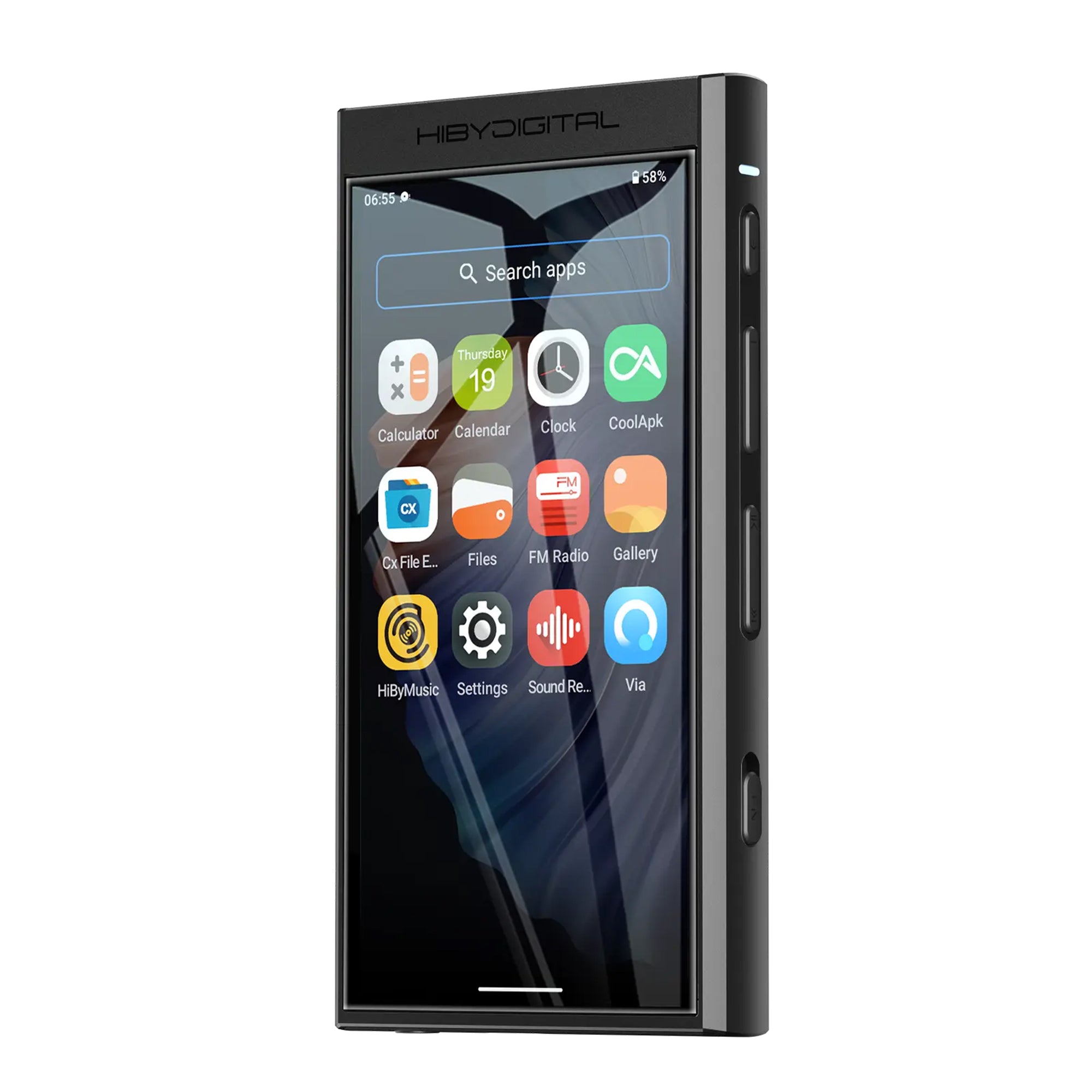 HiBy M300 Portable Android MP3 Player with Hi-Res Audio - Perfect for Commuting, Travel & Workouts