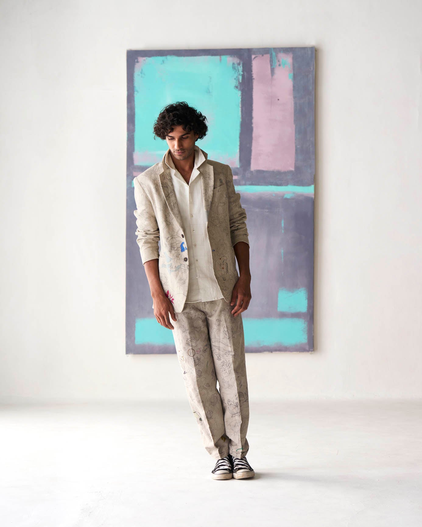 Raahi Linen Trousers for Women - Breathable White Linen Pants - Perfect for Summer, Travel & Casual Wear