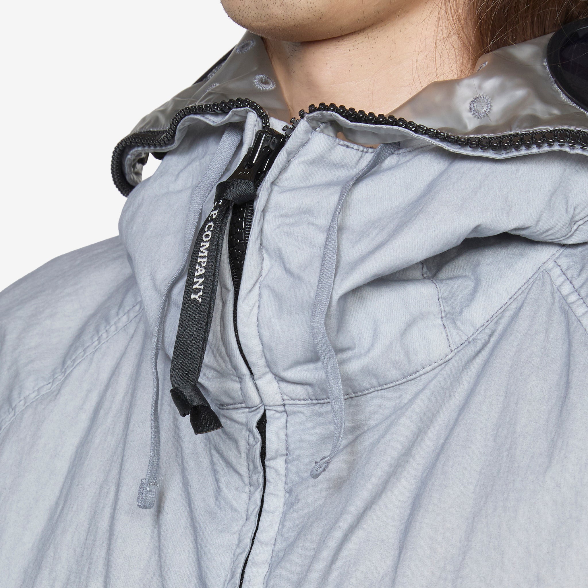 50 Pack Fili Gum Mixed Zipped Goggle Jacket in Drizzle Grey - Perfect for Outdoor Sports, Motorcycling & Winter Activities