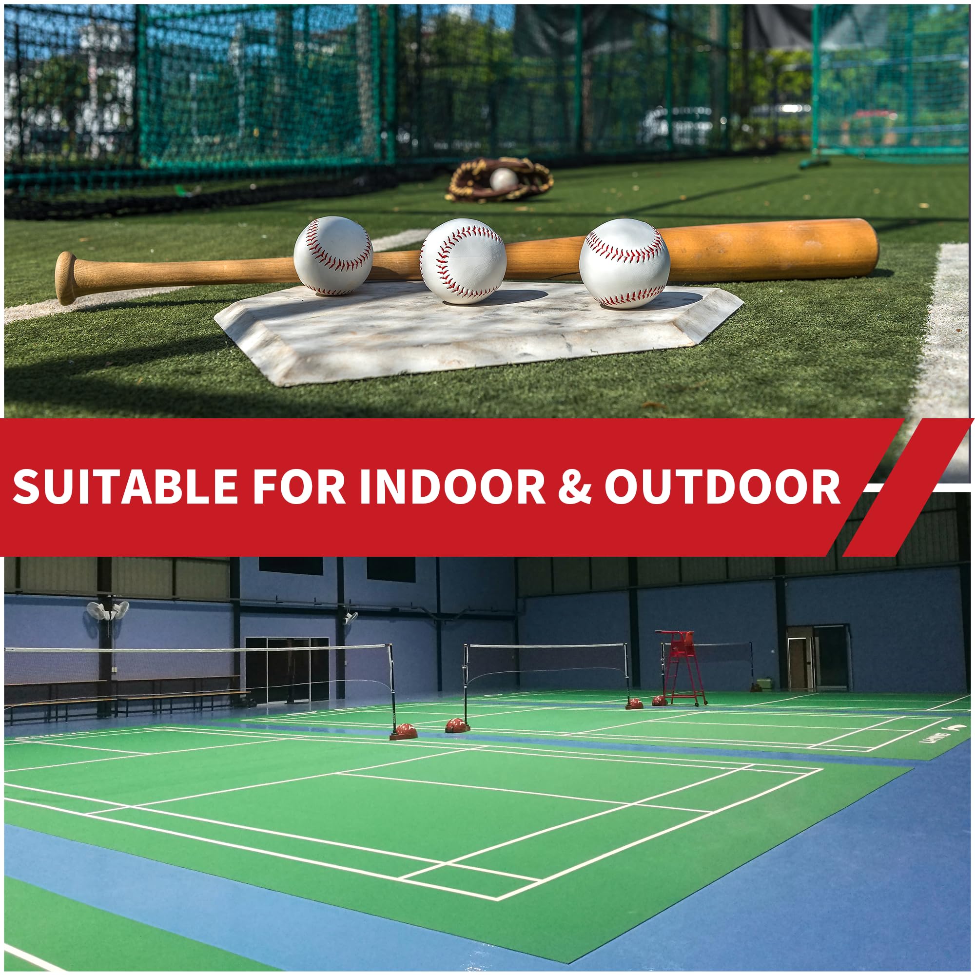 6x4 Feet Baseball Rebounder Net - Adjustable Pitching & Throwing Practice Trainer for Softball & Baseball - Perfect for Backyard, Training Drills & Solo Practice Sessions