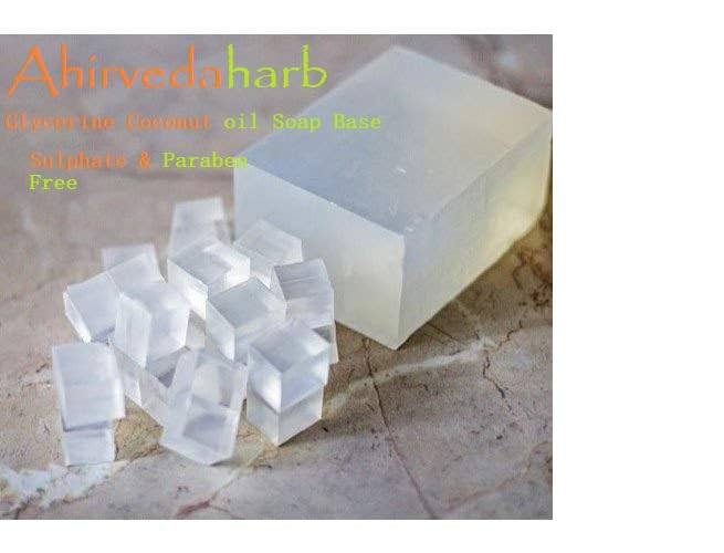 AHIRVEDAHARB Ultra Clear Melt and Pour Soap Base - 400gm Transparent Natural Soap Making Supplies, Paraben & Alcohol Free | Perfect for DIY Handmade Soaps, Gifts, and Spa Treatments