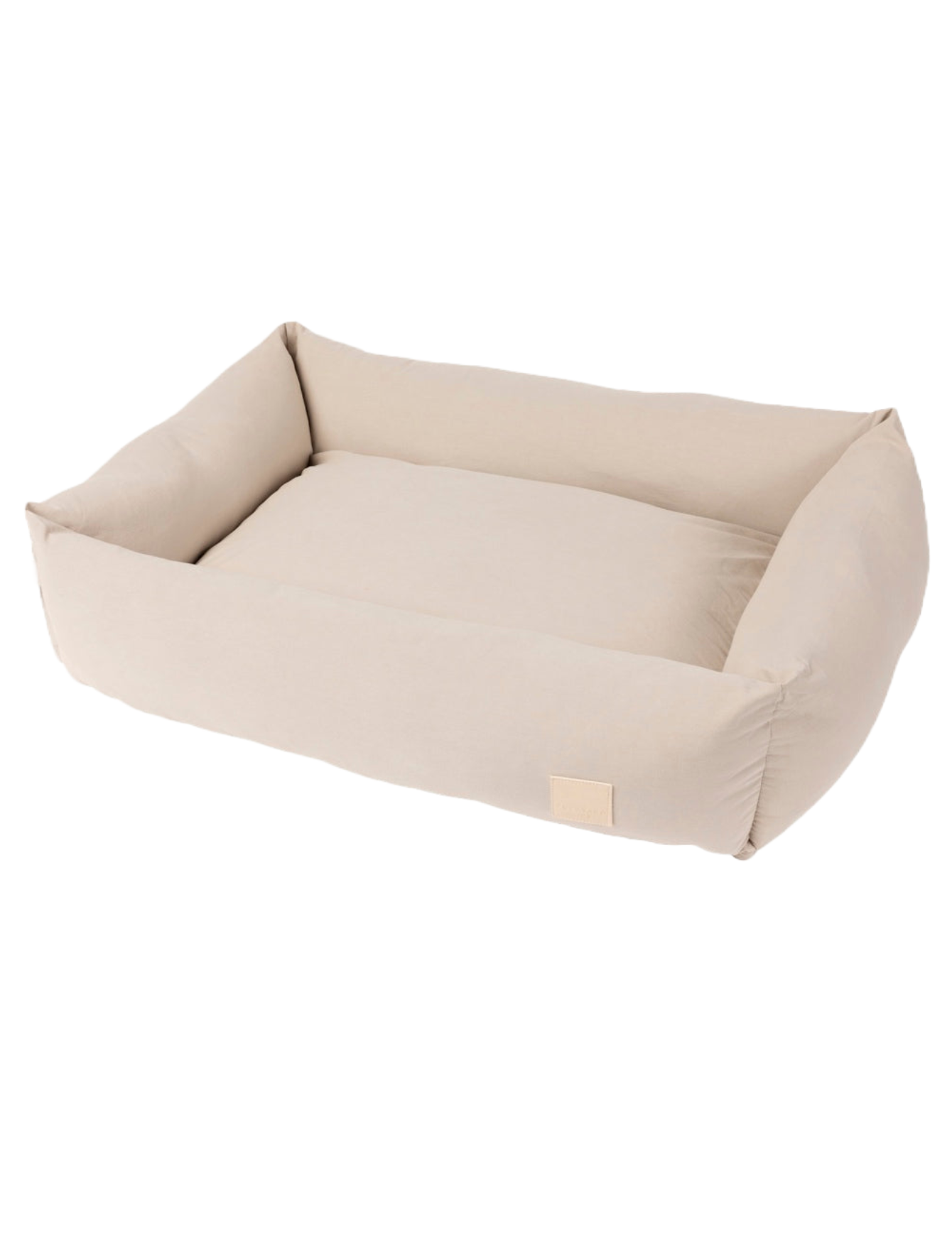 Fuzzyard Life Bed Sandstone - Soft & Comfortable Dog Bed for Small, Medium & Large Dogs - Perfect for Home, Crate & Travel Use