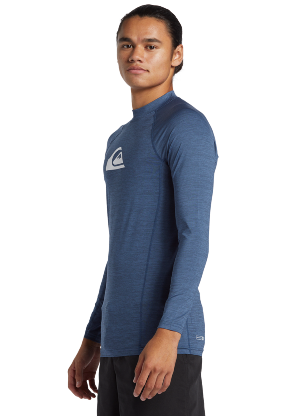 Quiksilver Men's UPF 50+ Long Sleeve Rash Guard Shirt for Surfing, Swimming & Sun Protection