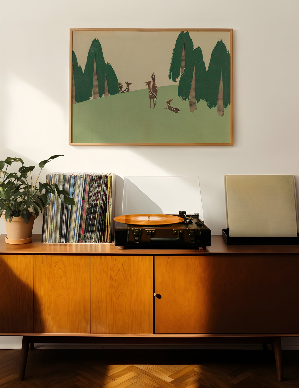 Kamisaka Sekka Kasuga Plain Art Print - Japanese Woodblock Wall Decor for Home & Office - Perfect for Living Room, Bedroom, or Gift